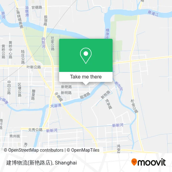建博物流(新艳路店) map