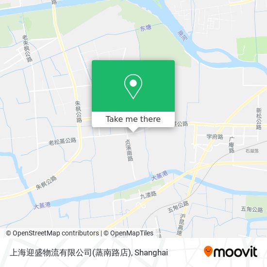 上海迎盛物流有限公司(蒸南路店) map
