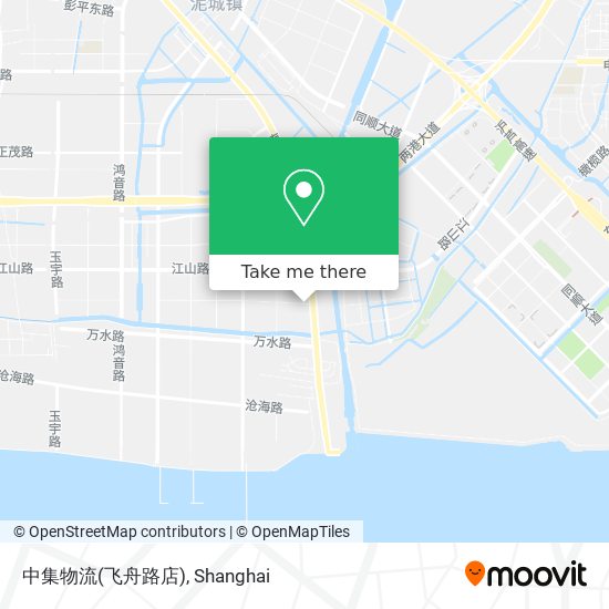 中集物流(飞舟路店) map