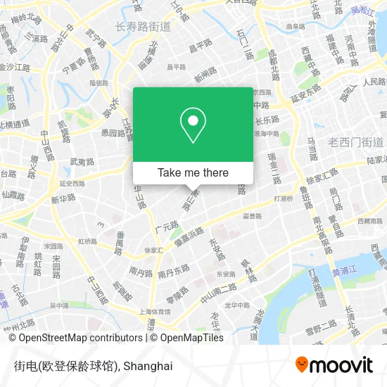 街电(欧登保龄球馆) map