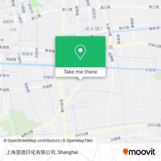 上海莲德日化有限公司 map