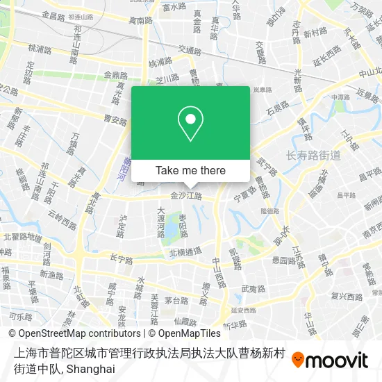 上海市普陀区城市管理行政执法局执法大队曹杨新村街道中队 map