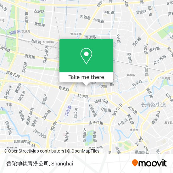 普陀地毯青洗公司 map