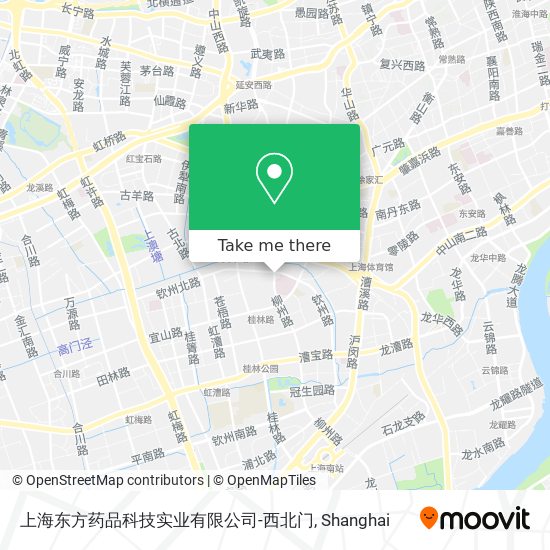 上海东方药品科技实业有限公司-西北门 map