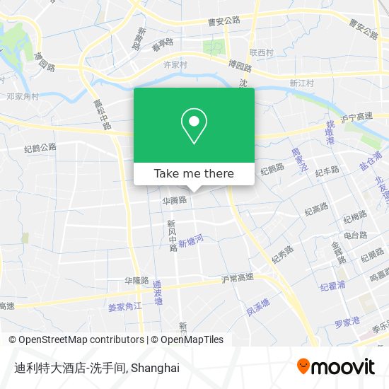 迪利特大酒店-洗手间 map