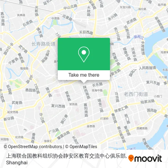 上海联合国教科组织协会静安区教育交流中心俱乐部 map