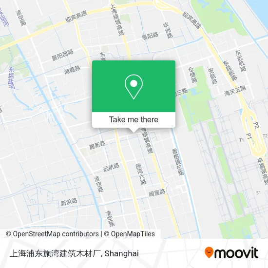 上海浦东施湾建筑木材厂 map