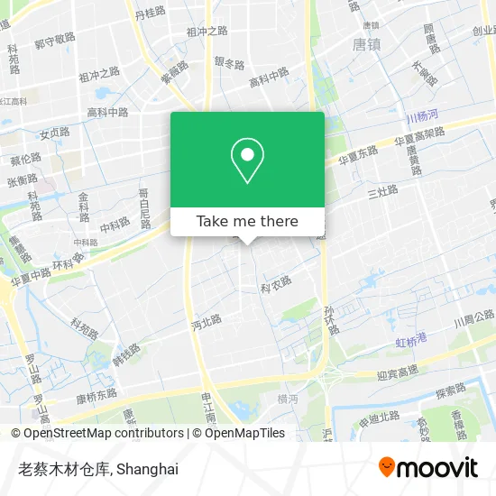 老蔡木材仓库 map