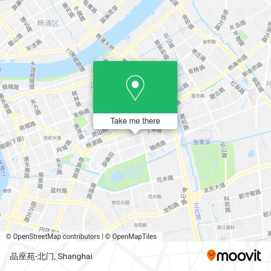 晶座苑-北门 map