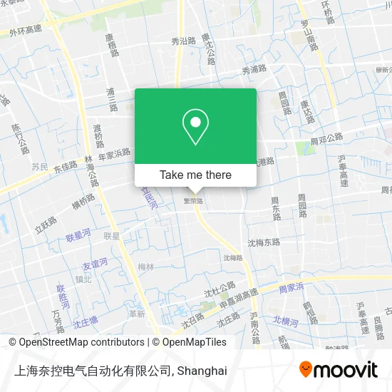 上海奈控电气自动化有限公司 map