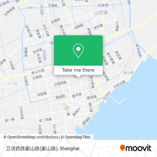 卫清西路蒙山路 map