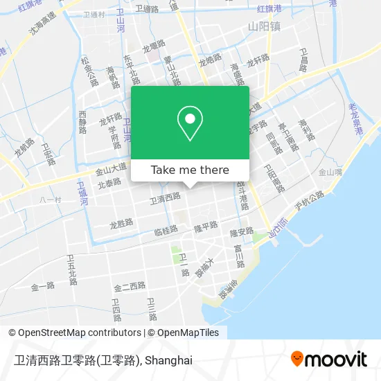 卫清西路卫零路 map