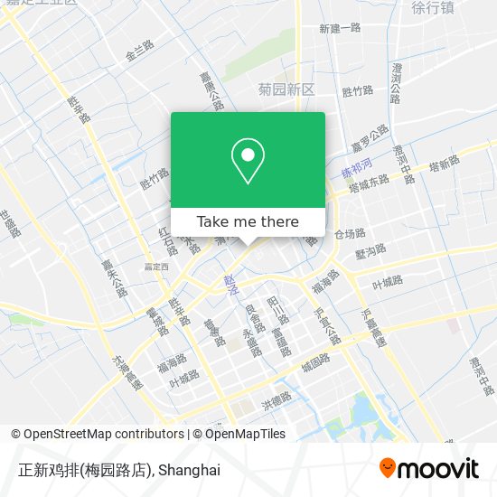 正新鸡排(梅园路店) map