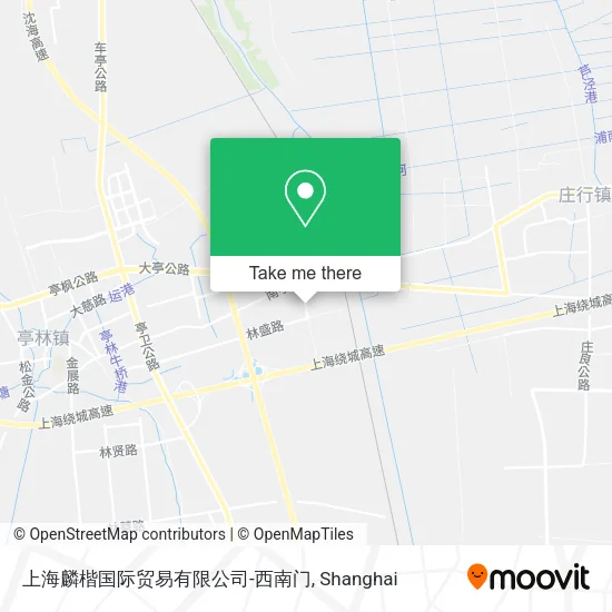 上海麟楷国际贸易有限公司-西南门 map