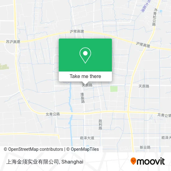 上海金须实业有限公司 map