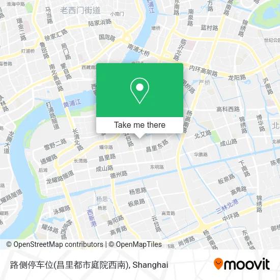 路侧停车位(昌里都市庭院西南) map