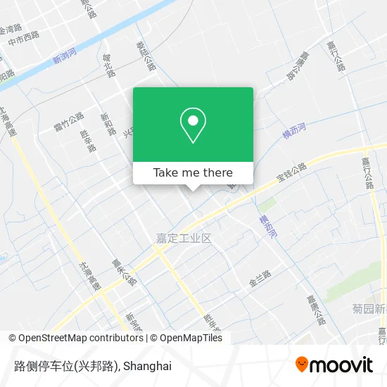 路侧停车位(兴邦路) map