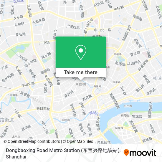 Dongbaoxing Road Metro Station (东宝兴路地铁站) map