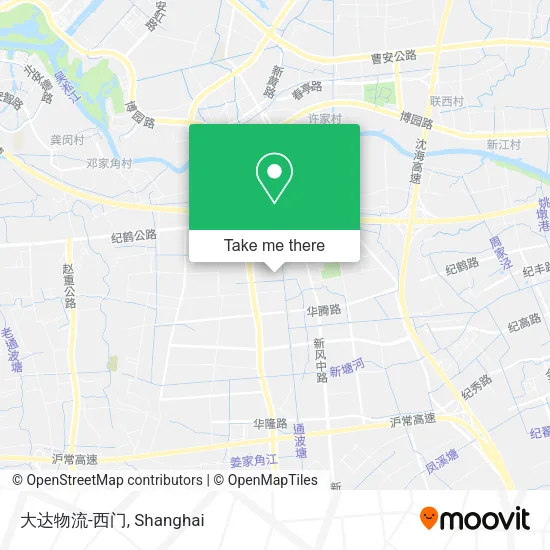 大达物流-西门 map