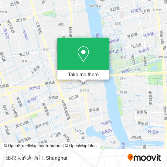 田都大酒店-西门 map