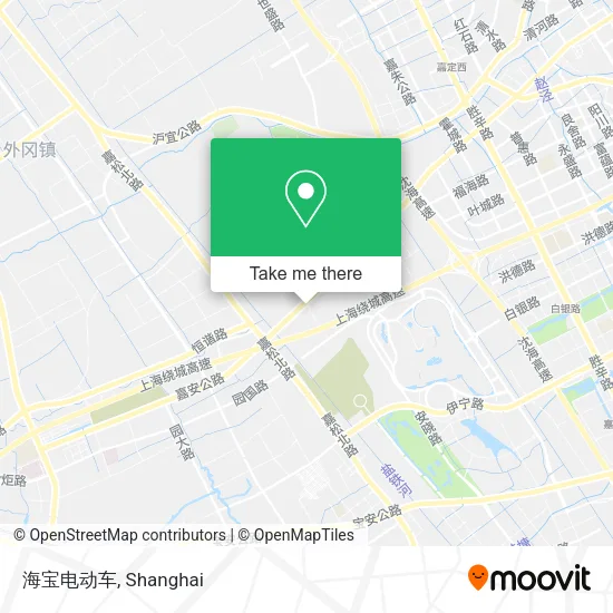 海宝电动车 map