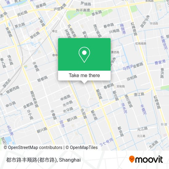 都市路丰顺路 map