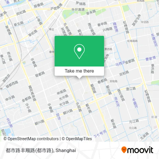 都市路丰顺路 map