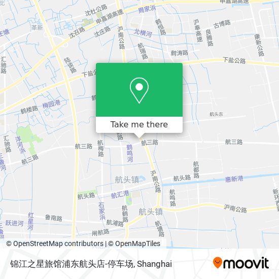 锦江之星旅馆浦东航头店-停车场 map