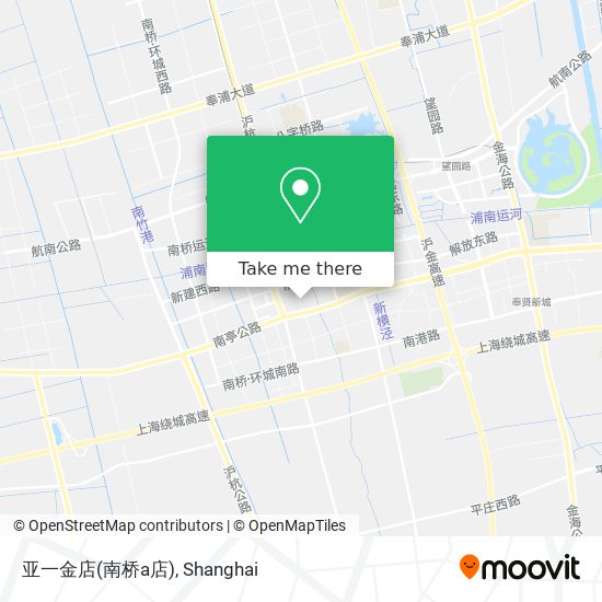 亚一金店(南桥a店) map