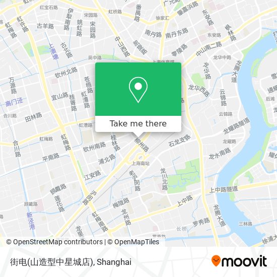 街电(山造型中星城店) map