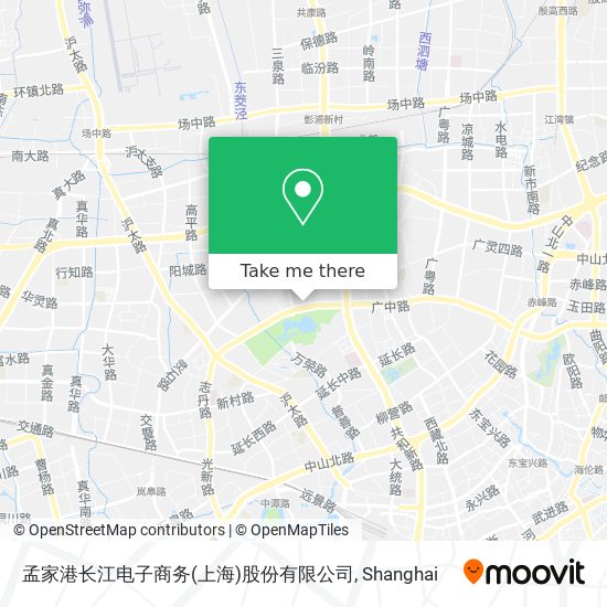 孟家港长江电子商务(上海)股份有限公司 map