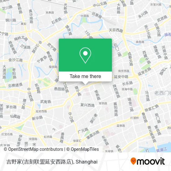吉野家(吉刻联盟延安西路店) map