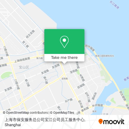 上海市保安服务总公司宝江公司员工服务中心 map