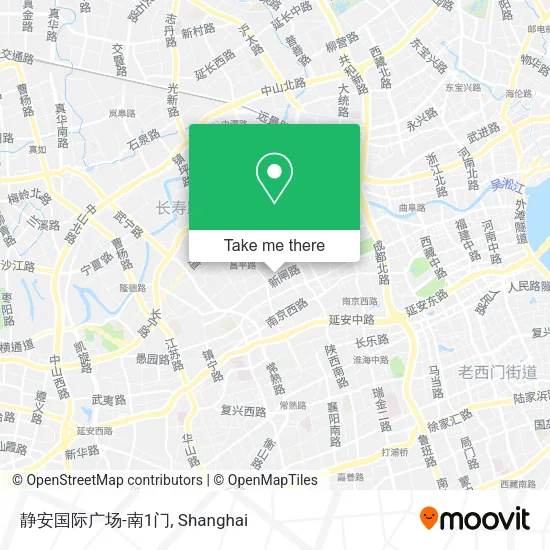 静安国际广场-南1门 map