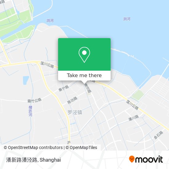 潘新路潘泾路 map