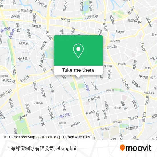 上海祁宝制冰有限公司 map