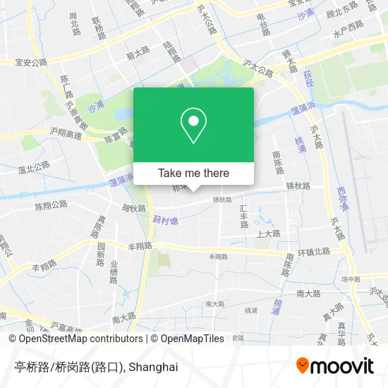亭桥路/桥岗路(路口) map