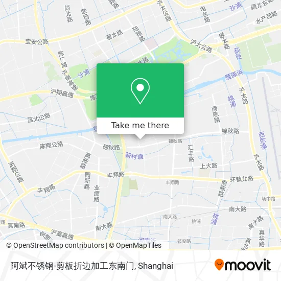 阿斌不锈钢-剪板折边加工东南门 map