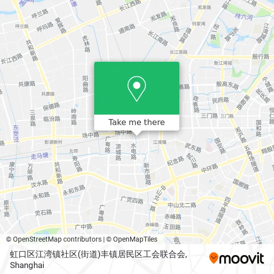 虹口区江湾镇社区(街道)丰镇居民区工会联合会 map