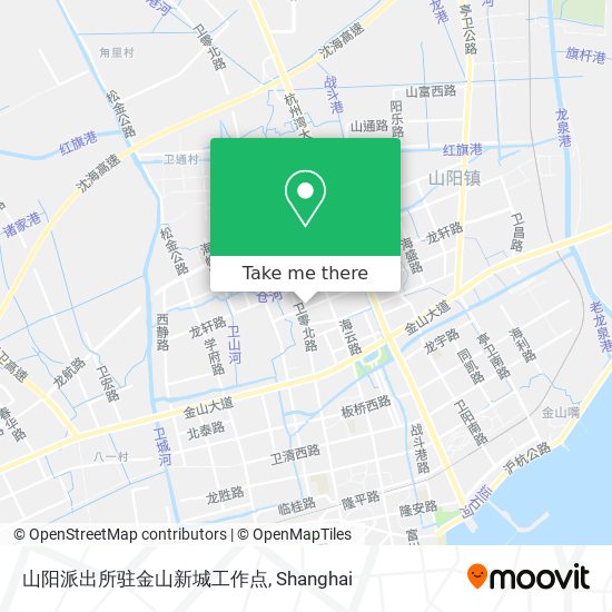 山阳派出所驻金山新城工作点 map