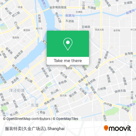 服装特卖(久金广场店) map