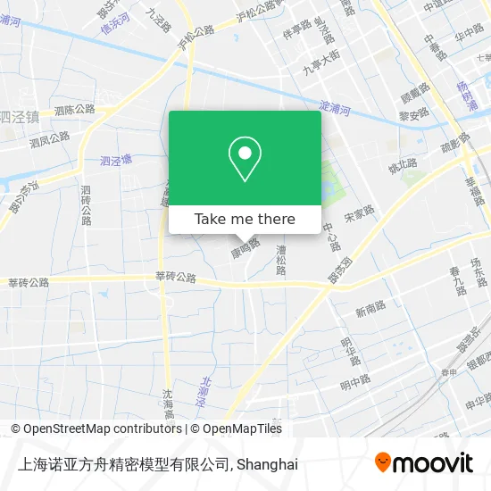 上海诺亚方舟精密模型有限公司 map