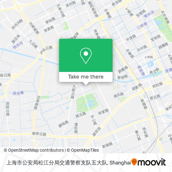 上海市公安局松江分局交通警察支队五大队 map