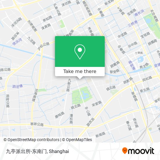 九亭派出所-东南门 map