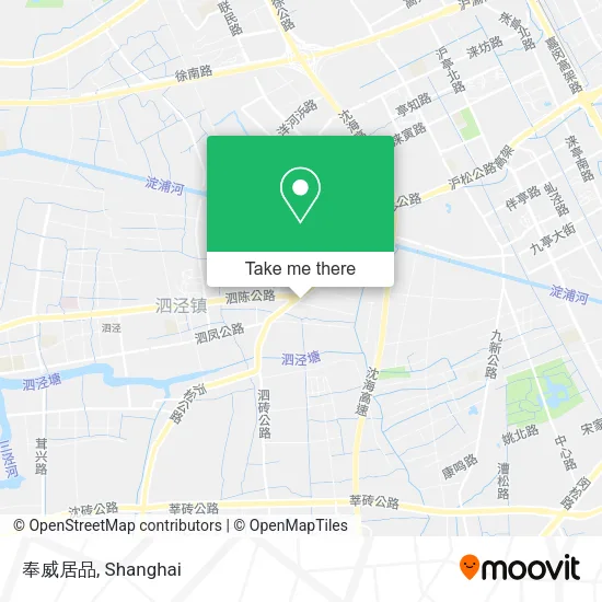 奉威居品 map