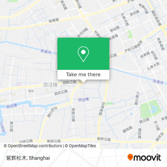 紫辉松木 map