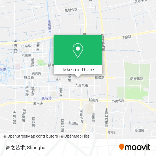 舞之艺术 map