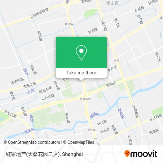 链家地产(天馨花园二店) map