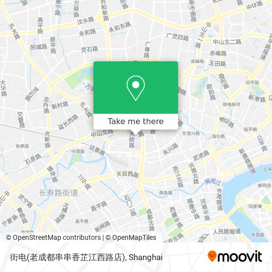 街电(老成都串串香芷江西路店) map
