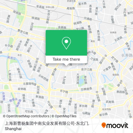 上海新曹杨集团中南实业发展有限公司-东北门 map